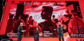 L’ambiente protagonista della 60a edizione del Salone del Mobile.Milano