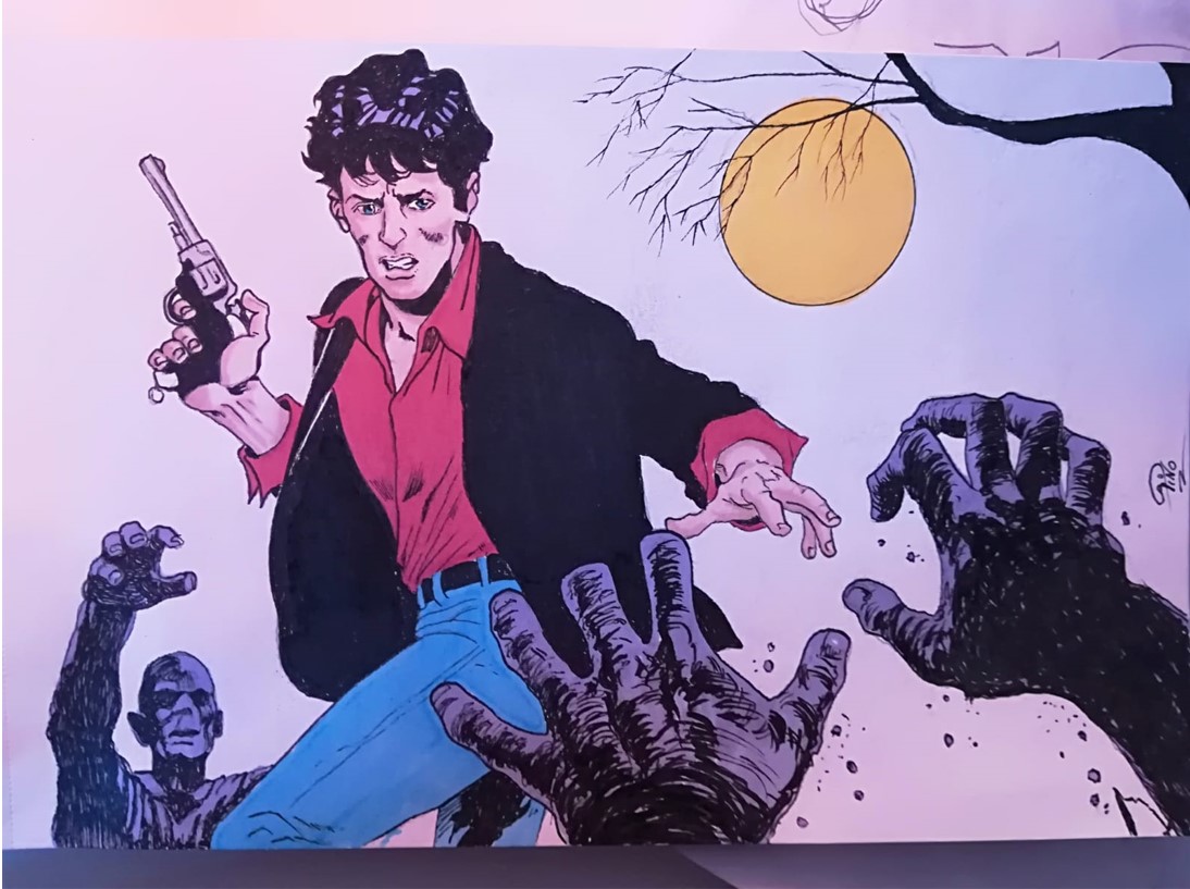 Dylan Dog_copia copertina Primo Numero_2019