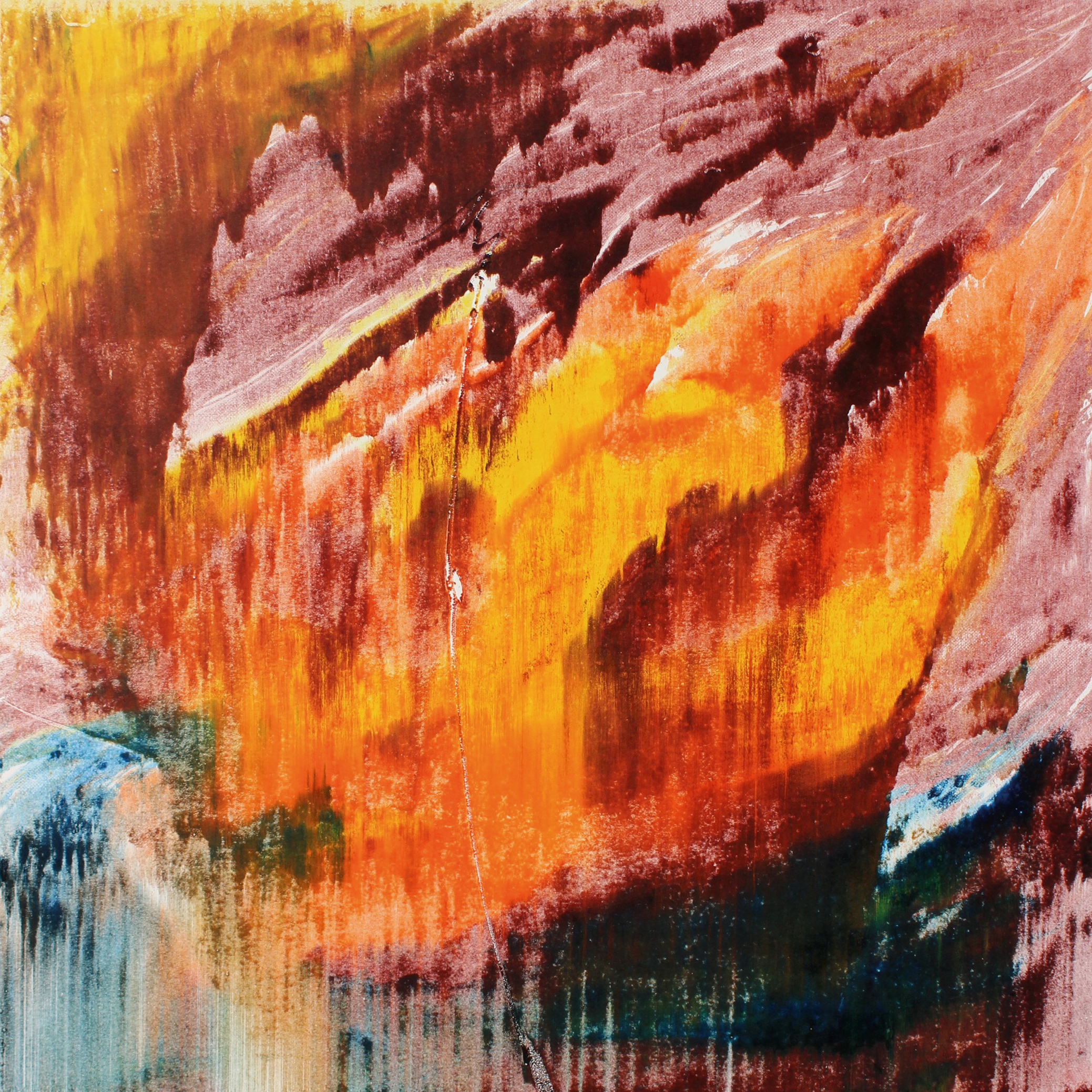 I colori dell_anima, 2014, tecnica mista su carta, cm 50 x 43